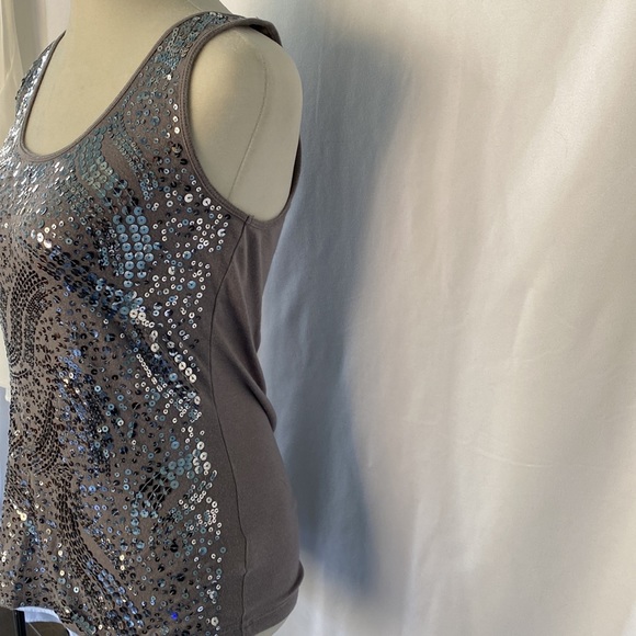 💜3/$15 Apt. 9 Sequin Tank Top - Picture 3 of 5